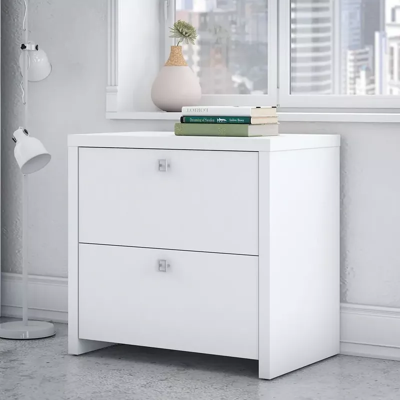 Echo Lateral File Cabinet by Bush Business Furniture - Gray Sand