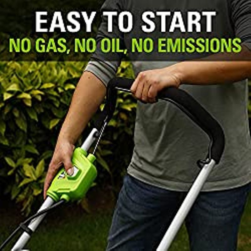 Greenworks 40V 17 inch Cordless Lawn Mower,Tool Only, MO40B01