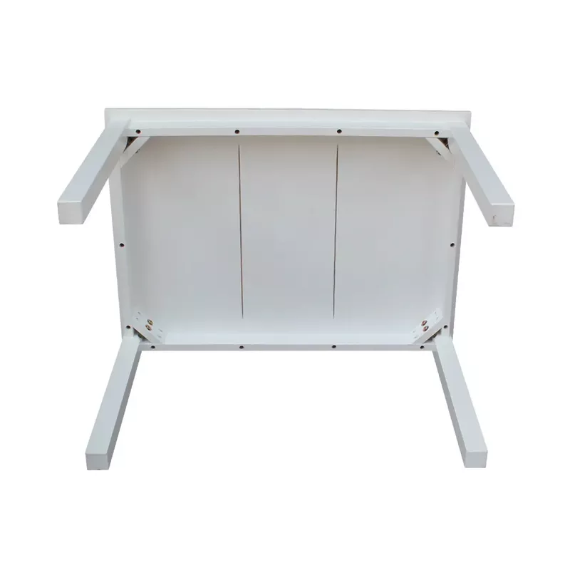 Mission Solid Wood Children's Table - White