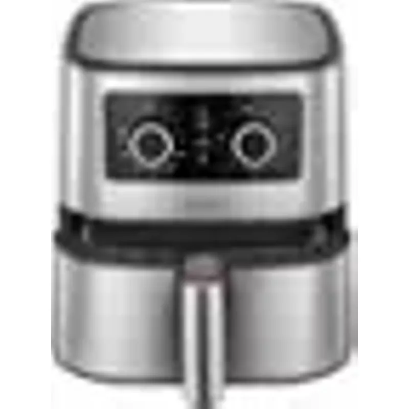 Insignia™ - 5 Qt. Analog Air Fryer - Stainless Steel