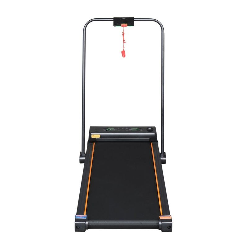 Single Function Electric Treadmill with LED Display - Black
