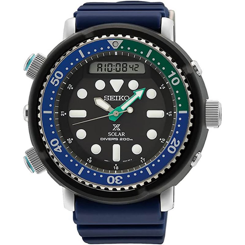 Seiko Prospex Solar Diver Watch - Blue/Green