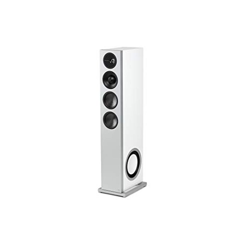 Demand D15 High-Performance Tower Speakers (Right, White)