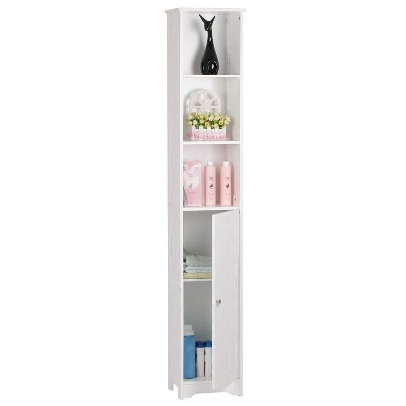 Copper Grove Shijak Adjustable Wood Bathroom Storage Floor Cabinet (4 Options) - 2 Door Cabinet