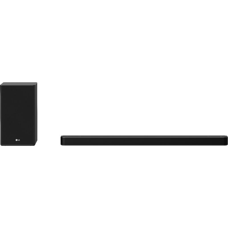 Front Zoom. LG - 3.1.2 Channel Soundbar with Dolby Atmos - Black