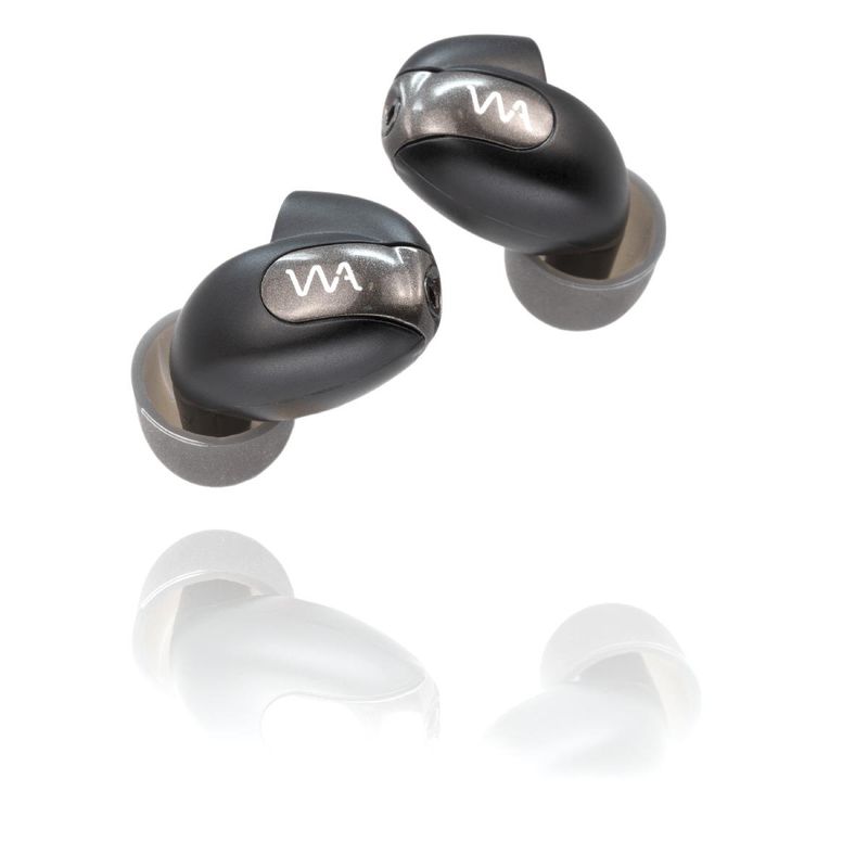 Westone W80-V3 Eight-Driver Universal-Fit In-Ear Earphones with High-Definition Silver MMCX Cable, Black