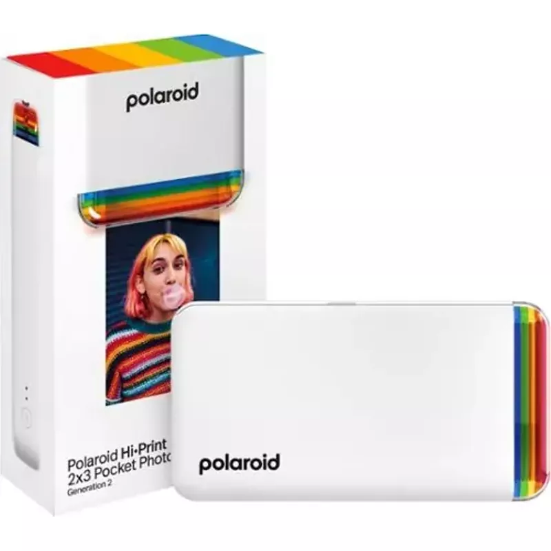 Polaroid HiPrint Generation 2 2x3 Pocket Photo Printer White - White