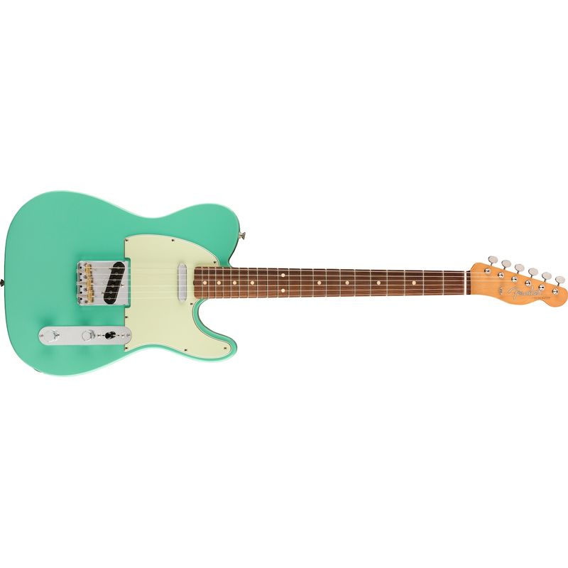Fender Vintera '60s Telecaster Modified Electric Guitar, Pau Ferro Fingerboard, Sea Foam Green