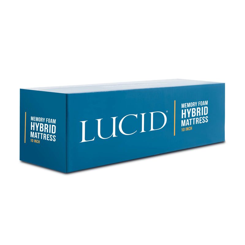 LUCID Comfort Collection 10" Full-size Hybrid Mattress - Full