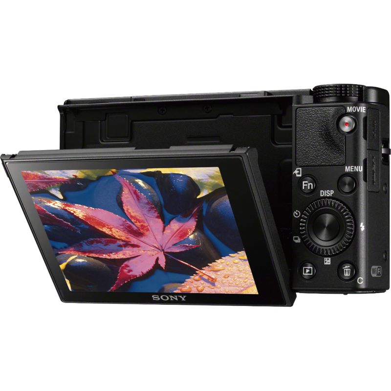 Alt View Zoom 12. Sony - Cyber-shot DSC-RX100 V 20.1-Megapixel Digital Camera - Black