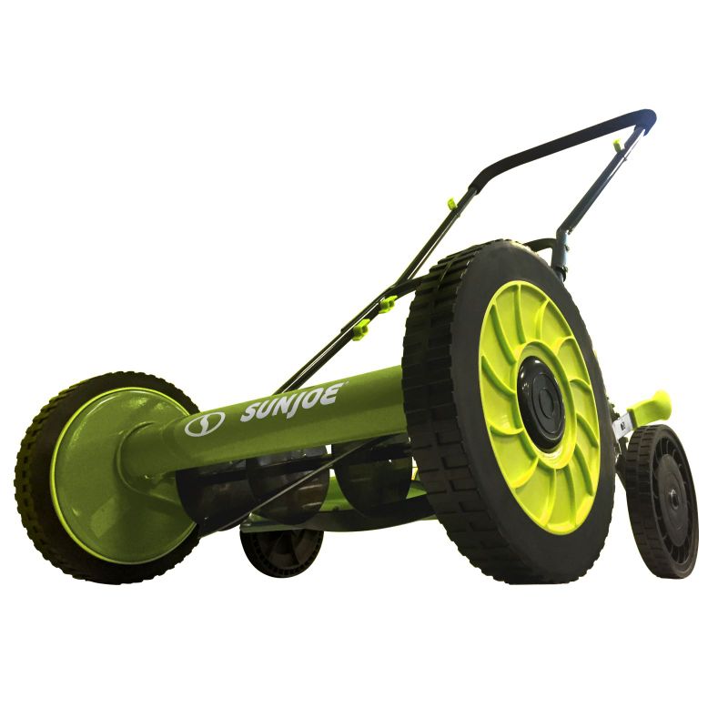 Sun Joe MJ504M Manual Reel Mower without Grass Catcher | 16 inch | 9 Height Positions