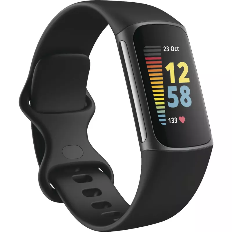 Fitbit - Charge 5 Advanced Fitness & Health Tracker - Graphite