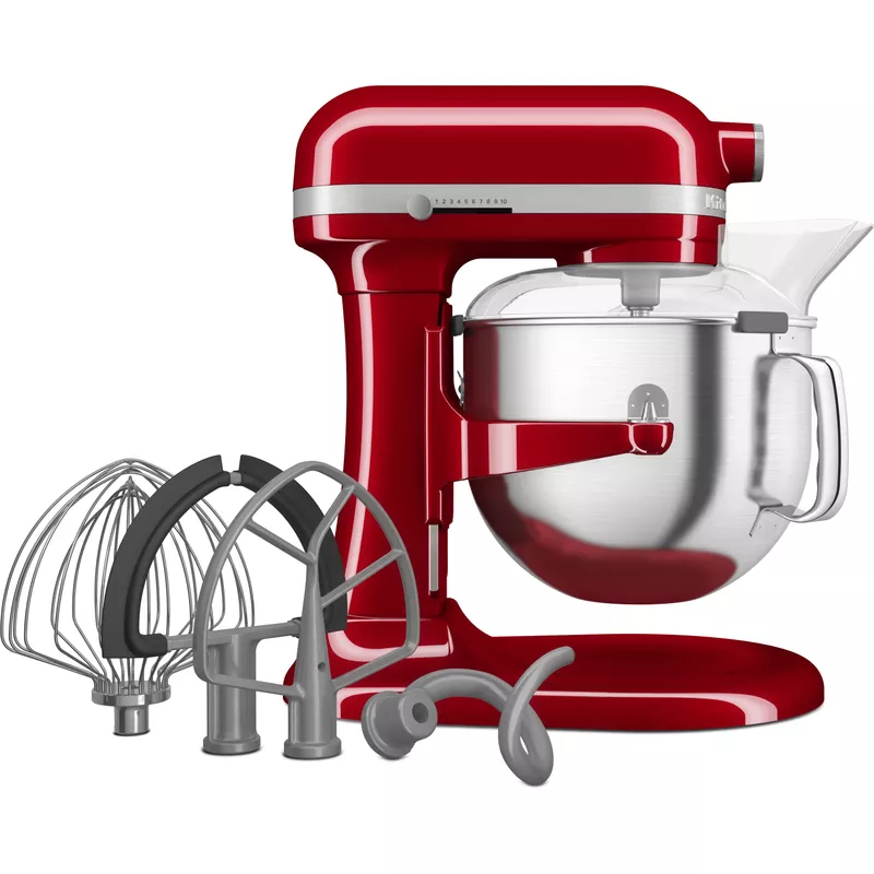 KitchenAid 7-Qt. Bowl Lift Stand Mixer in Empire Red