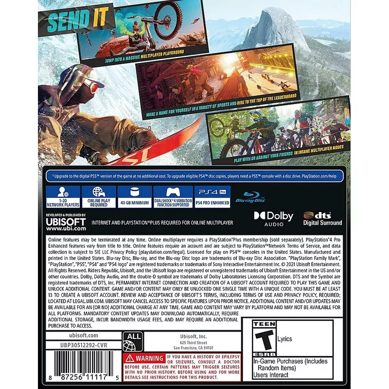 Riders Republic Standard Edition - PlayStation 4, PlayStation 5