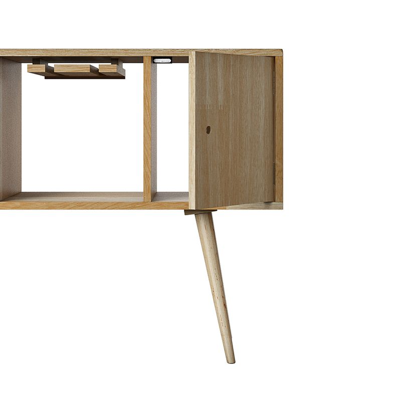 Carson Carrington Shorewood Mid-Century Modern Wood Sideboard - Brown