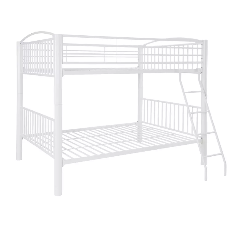 Parknoll Metal Full Bunk Bed White