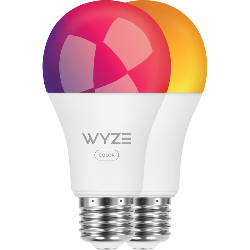 Front Zoom. Wyze - Bulb 2-pack - Color