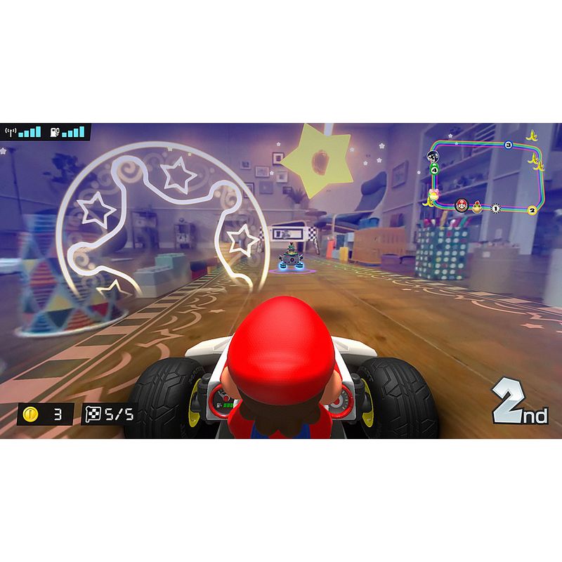 Alt View Zoom 22. Mario Kart Live: Home Circuit - Mario Set Mario Edition - Nintendo Switch, Nintendo Switch Lite