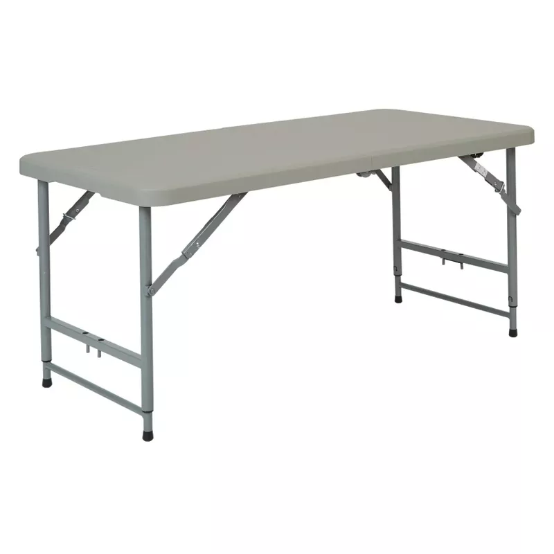 WorkSmart - Resin Table - Gray