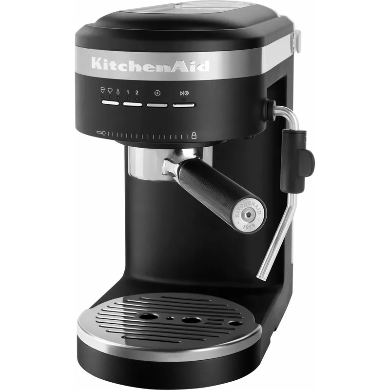 KitchenAid Semi-Automatic Espresso Machine in Black Matte