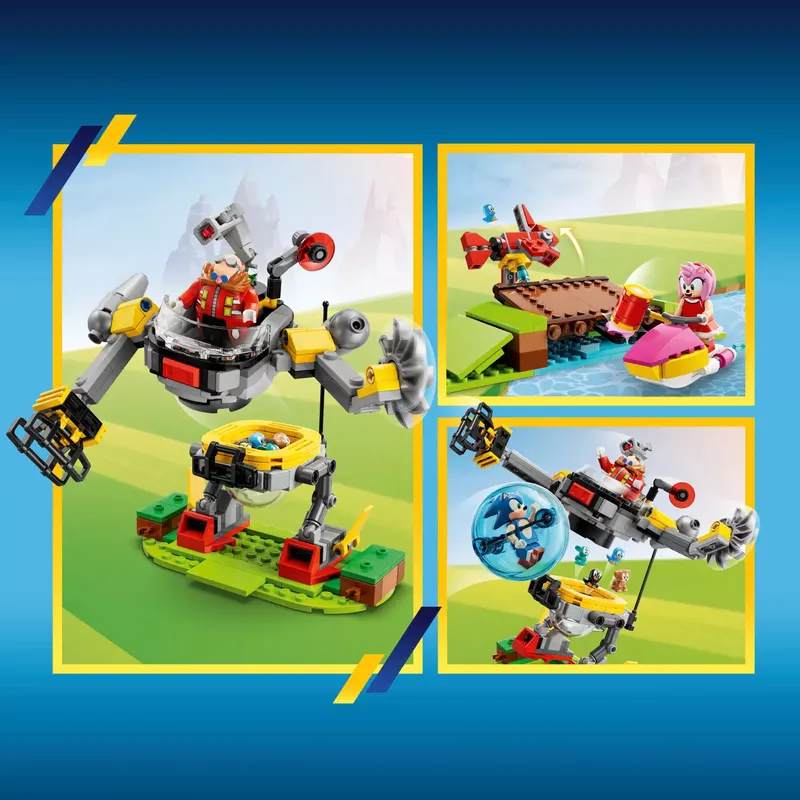 LEGO - Sonic the Hedgehog Sonics Green Hill Zone Loop Challenge Playset 76994