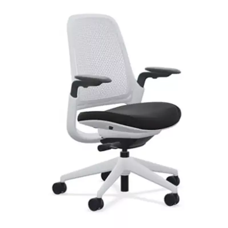 Steelcase - Series 1 Air Chair with Seagull Frame - Era Onyx / Seagull Frame