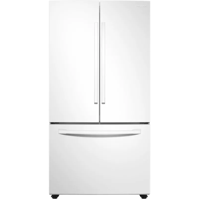 Samsung 28-Cu. Ft. 3-Door French Door Refrigerator, White