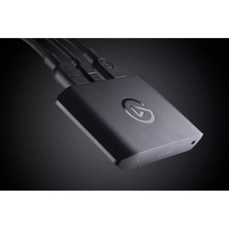Elgato - 4K X 4K144 HDR10 External Capture Card with HDMI 2.1 for PS5, PS4/Pro, Xbox Series X/S, Xbox One X/S, PC, and Mac - Black