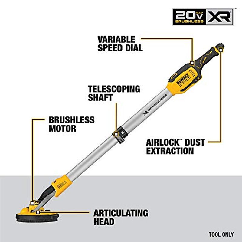 DEWALT DCE800B 20V MAX Cordless Drywall Sander (Tool Only)