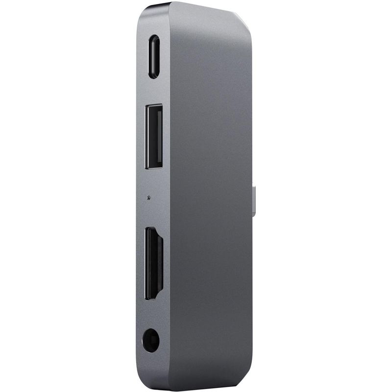 Satechi Aluminum USB Type-C Mobile Pro Hub, Space Gray