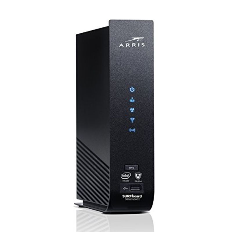 ARRIS SURFboard (16x4) DOCSIS 3.0 Cable Modem Plus AC1900 Dual Band Wi-Fi Router, 686 Mbps Max Speed, Certified for Comcast Xfinity,...
