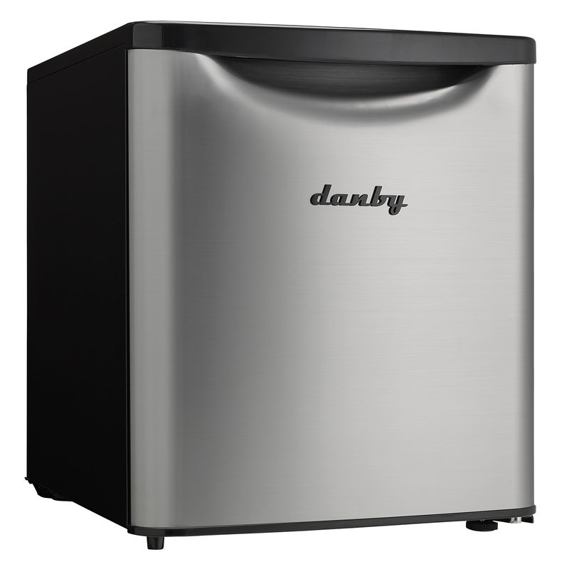 Danby DAR017A3BSLDB-6 1.7 cu. ft. Compact Fridge in Stainless Steel