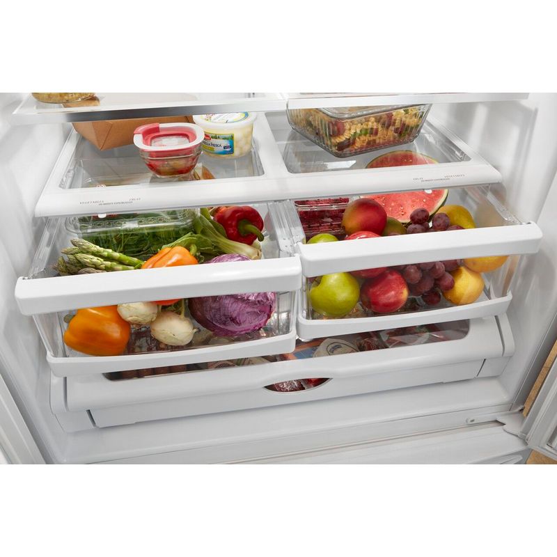 Alt View Zoom 15. Whirlpool - 25.2 Cu. Ft. French Door Refrigerator with Internal Water Dispenser - Stainless Steel