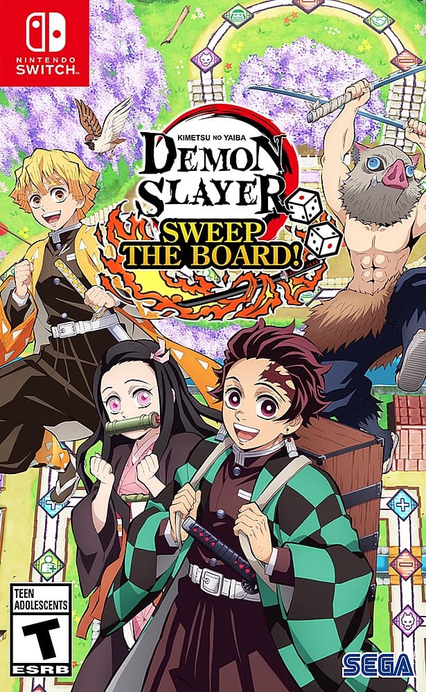 Demon Slayer -Kimetsu no Yaiba- Sweep the Board - Nintendo Switch