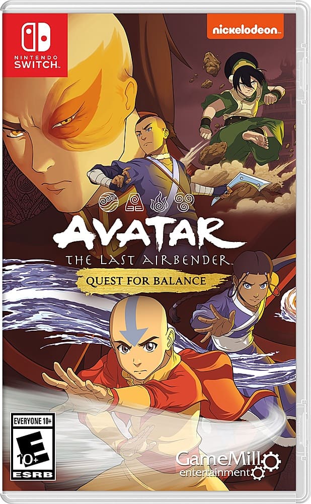 Avatar The Last Airbender Quest for Balance - Nintendo Switch