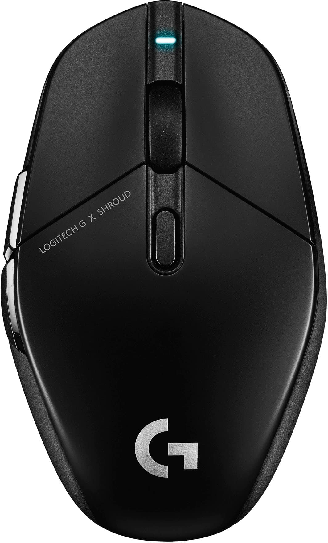 Logitech - G303 Shroud Edition Lightweight Wireless Optical Gaming Mouse with 25K HERO sensor - Black