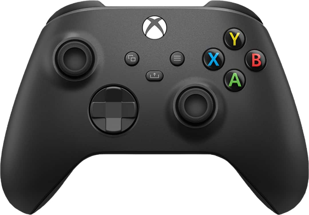 Microsoft - Xbox Wireless Controller for Xbox Series X Xbox Series S Xbox One Windows Devices - Carbon Black