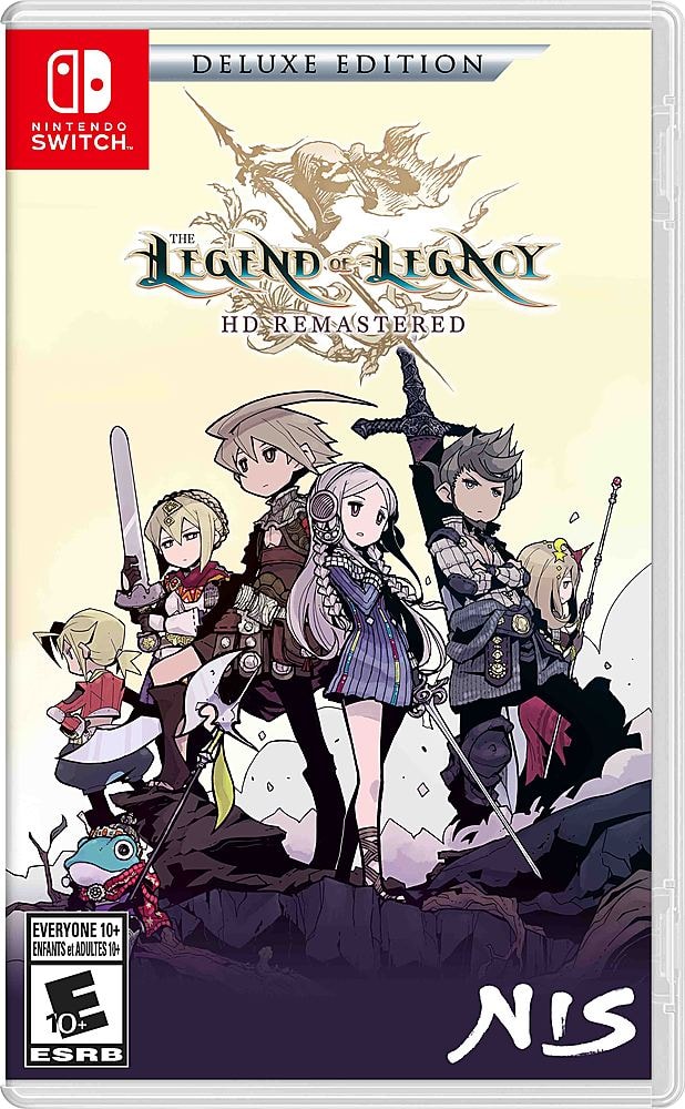 The Legend of Legacy HD Remastered - Nintendo Switch