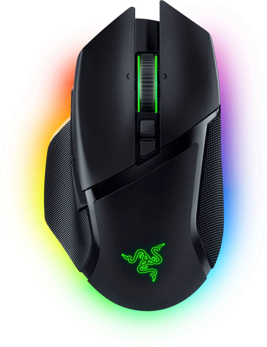 Basilisk V3 Pro Customizable Wireless Gaming Mouse with Razer HyperScroll Tilt Wheel - Black