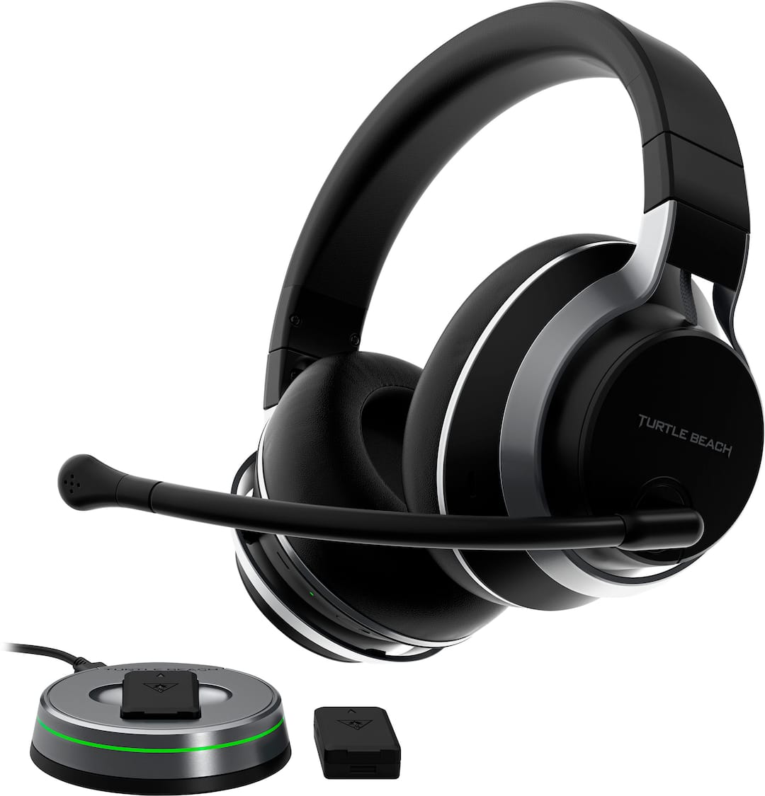 Turtle Beach - Stealth Pro Xbox Edition Wireless Noise-Cancelling Gaming Headset for Xbox PS5 PS4 Switch and PC - Dual Batteries - Black