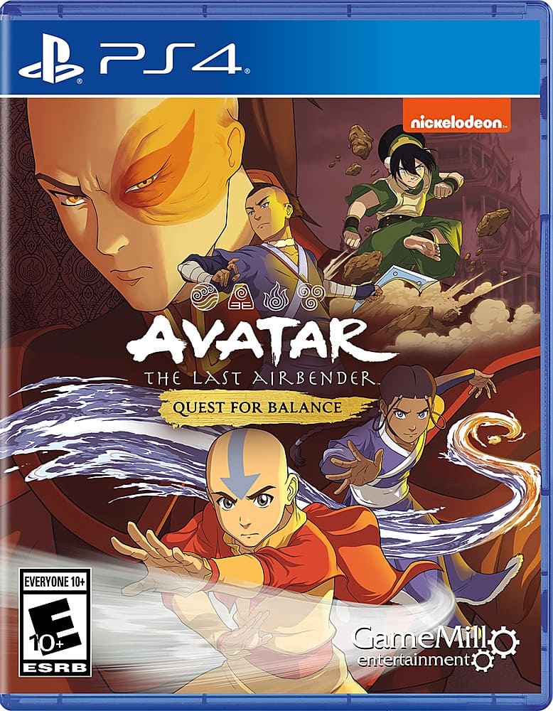 Avatar The Last Airbender Quest for Balance - PlayStation 4