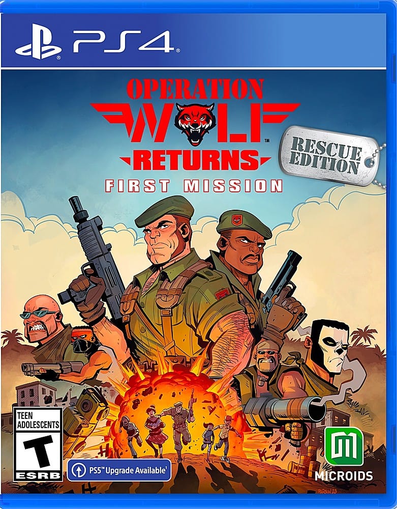 Operation Wolf Returns First Mission - PlayStation 4