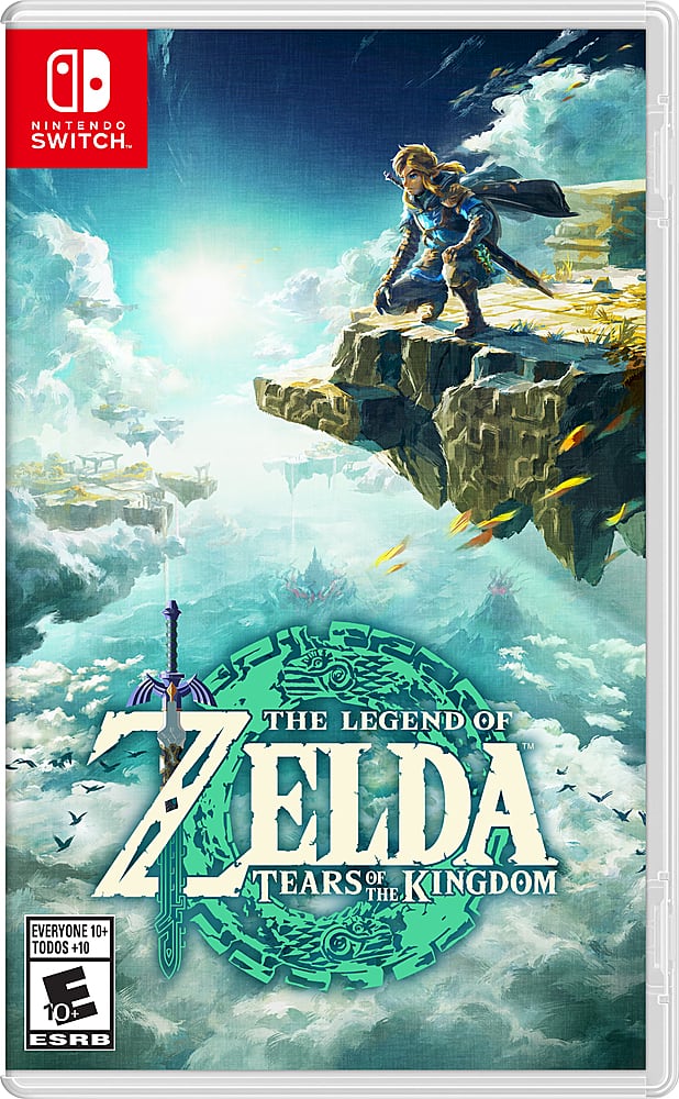 The Legend of Zelda Tears of the Kingdom Standard Edition - Nintendo Switch Nintendo Switch OLED Model Nintendo Switch Lite