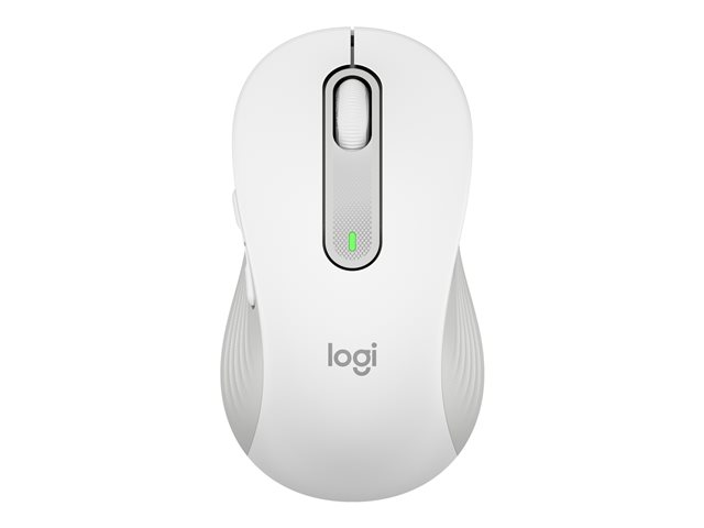 Logitech Signature M650 L - mouse - large size - 2.4 GHz Bluetooth - off-white