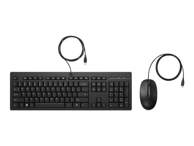 HP 225 - keyboard and mouse set - US Input Device