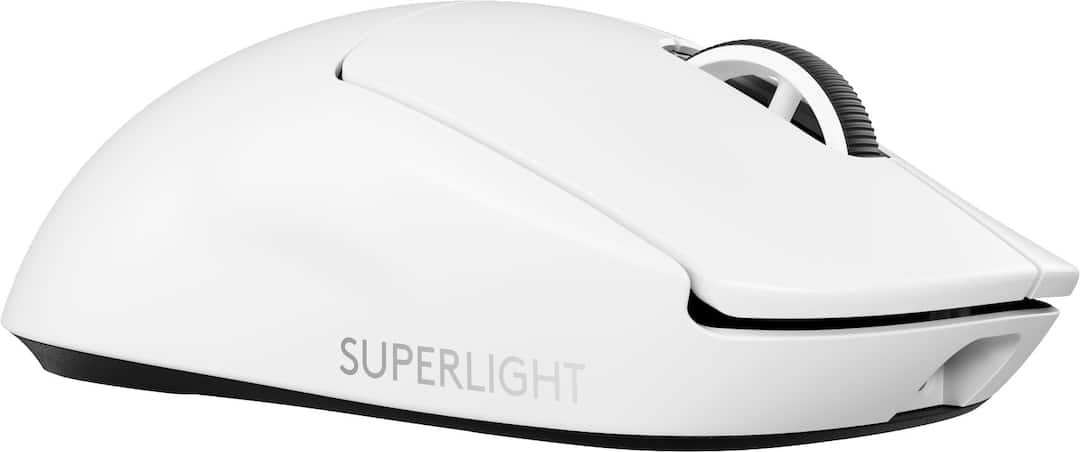 Logitech G PRO X SUPERLIGHT 2 LIGHTSPEED Wireless Gaming Mouse White - mouse - 2.4 GHz - white