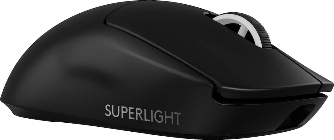 Logitech G PRO X SUPERLIGHT 2 LIGHTSPEED Wireless Gaming Mouse Black - mouse - 2.4 GHz - black