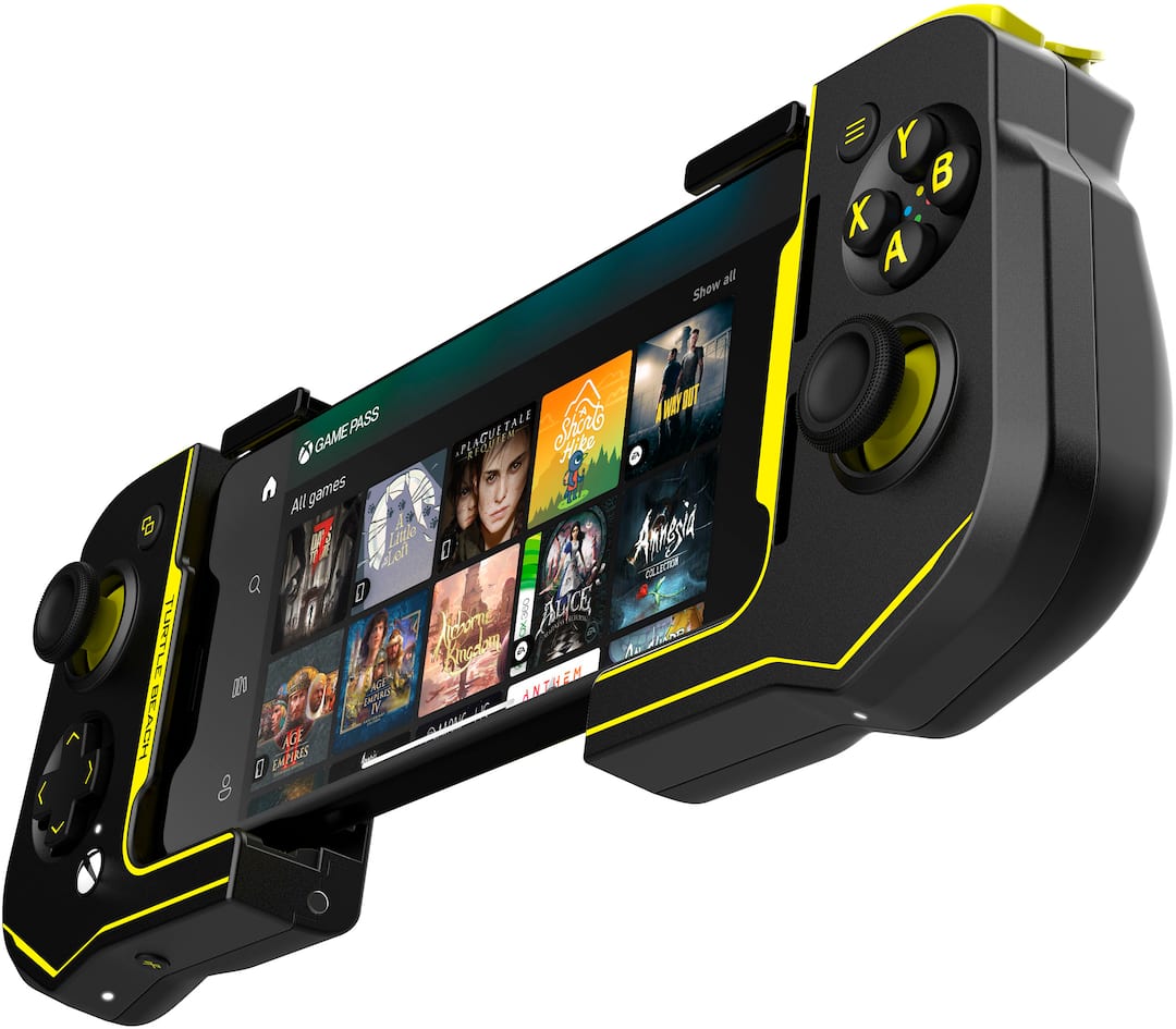 Turtle Beach - Atom Game Controller for Android Phones - Black/Yellow