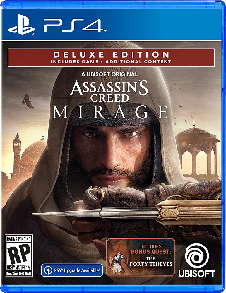 Assassin's Creed Mirage Deluxe Edition - PlayStation 4 PlayStation 5