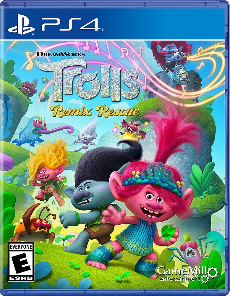 DreamWorks Trolls Remix Rescue - PlayStation 4